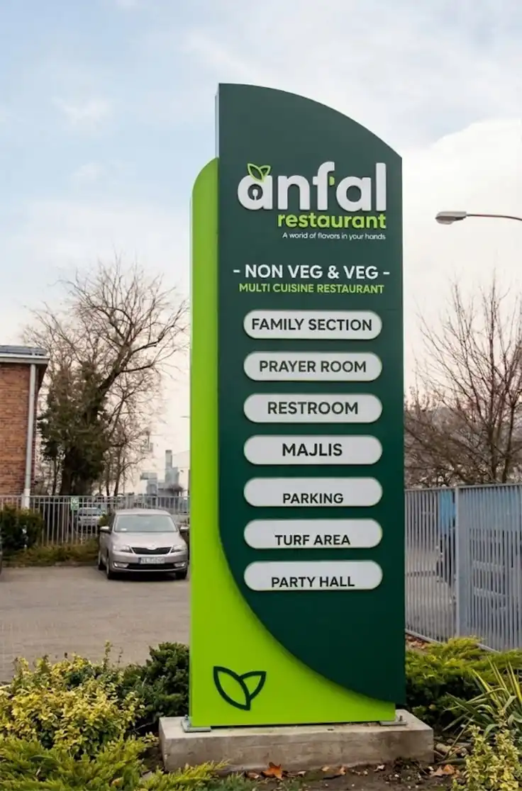 لوحات خارجية — نموذج بصري من المعرض